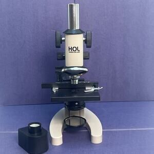 HOL Hands On Labs Compound Microscope 4X Objective Incomplete Parts Repair